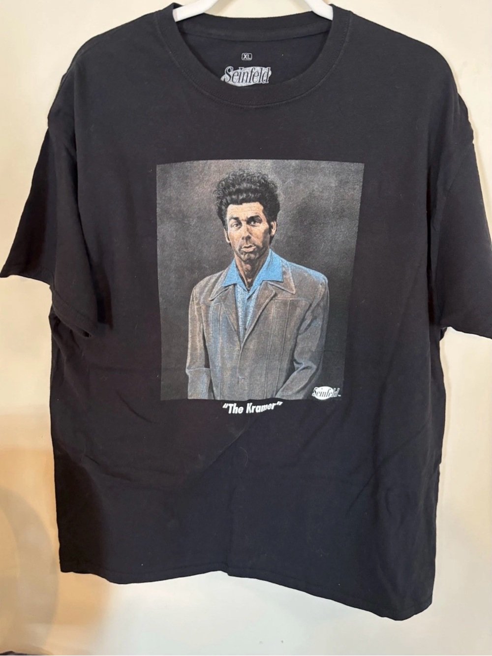 "The Kramer" Black Graphic Tee - Men